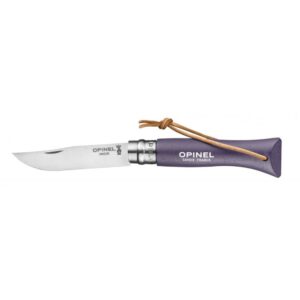 Opinel Nº 6 Inox Tradición Colorama Gris Purpura