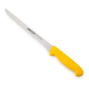 Cuchillo Jamonero Color Amarillo Serie 2900 240 mm