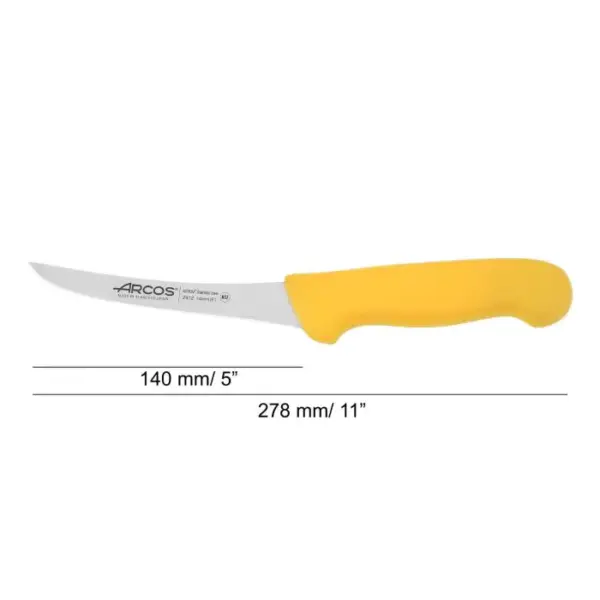 Cuchillo Deshuesador color amarillo Serie 2900 140 mm - Imagen 2