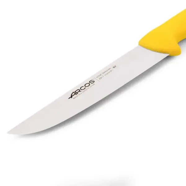 Cuchillo Carnicero color amarillo Serie 2900 210 mm - Imagen 3