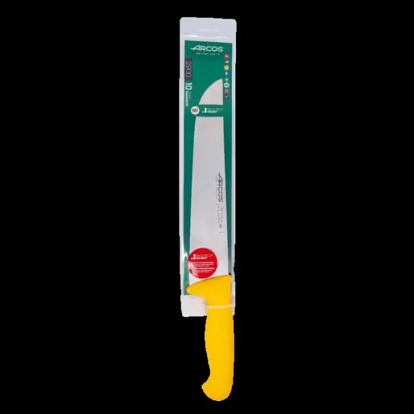Cuchillo Carnicero color amarillo Serie 2900 250 mm - Imagen 7