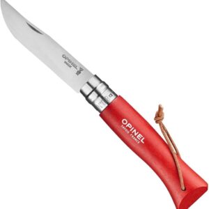 Opinel Nº 8 Inox Tradición Colorama Roja