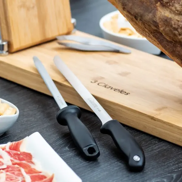Set Cuchillo Jamonero Evo y Chaira - Imagen 2