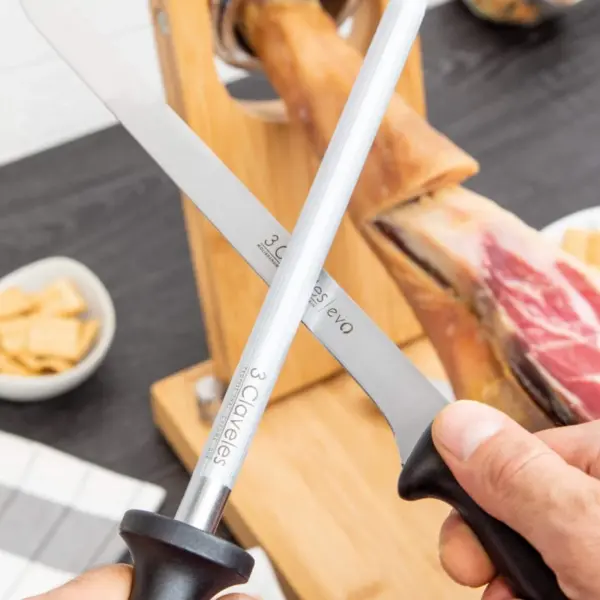 Set Cuchillo Jamonero Evo y Chaira - Imagen 4