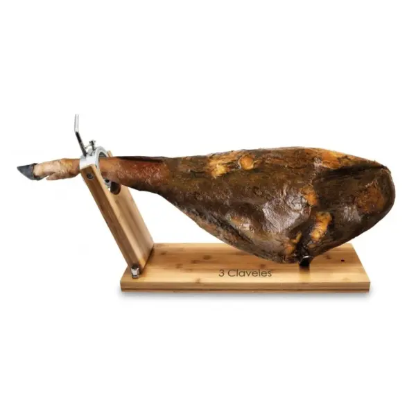Soporte Jamonero Giratorio Plegable Madera - Imagen 4