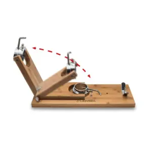 Soporte Jamonero Giratorio Plegable Madera