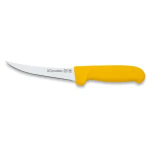 Cuchillo Deshuesar Curvo Semi-Flexible Proflex amarillo 13cm