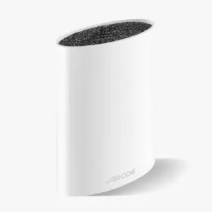 Soporte ovalado color blanco 220 x 160 x 65 mm