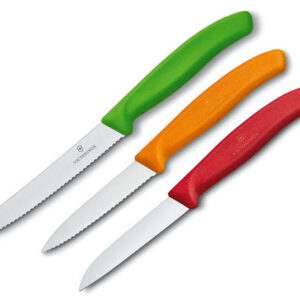 Juego de cuchillos peladores Swiss Classic, 3 piezas, 10 cm