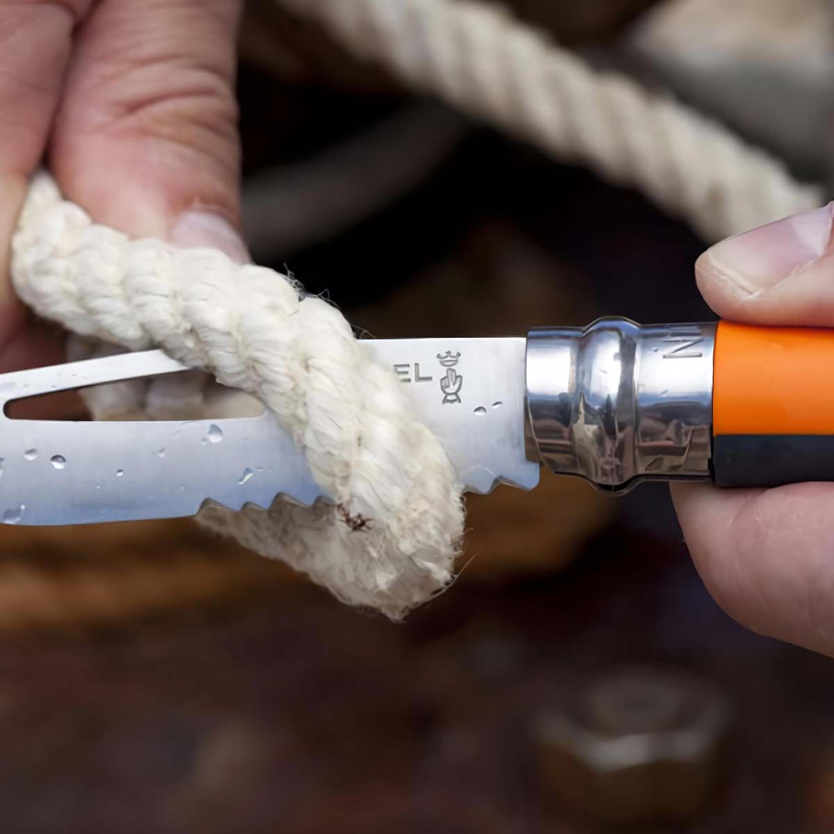 Cuchillo Opinel n°8 Outdoor Sports - Imagen 2