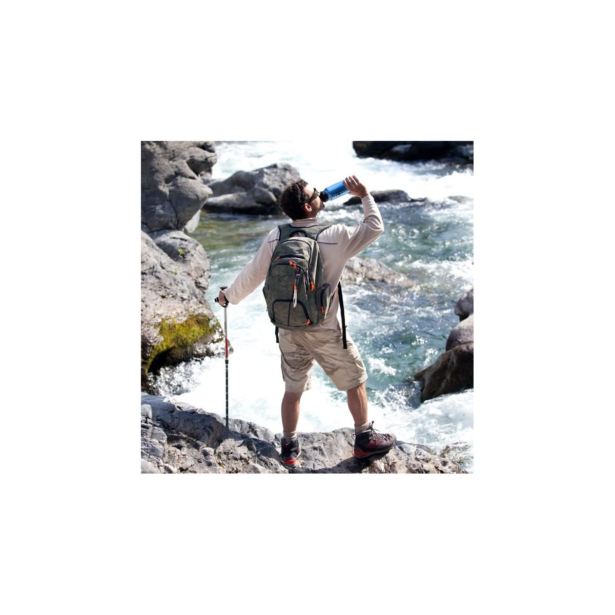 Cuchillo Opinel n°8 Outdoor Sports - Imagen 4